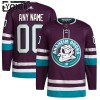 Anaheim Ducks Hockeydrakt Custom 30th Anniversary 2023-24 Lilla Tredje Adidas Authentic - Barn